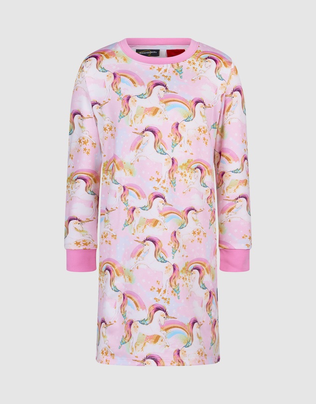Rock Your Kid - Unicorn Pony Colour Pop Long Sleeve Lily Nightie