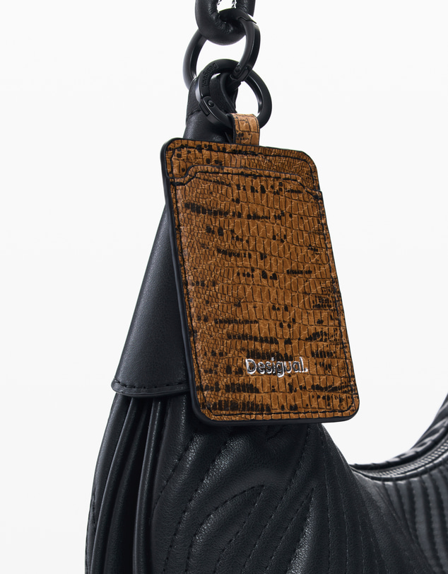 Desigual - Medium oval embossed bag