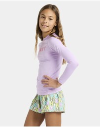 Roxy - Girls 4 to 16 Essentials Long Sleeve Lycra Rash Vest