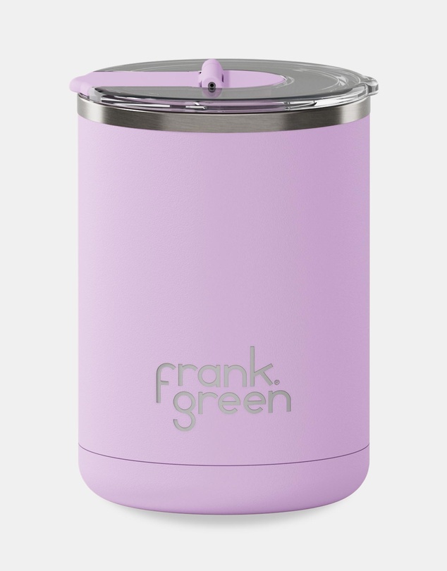 Frank Green - 12oz Ceramic Coffee Cup with Hinged Screw Lid