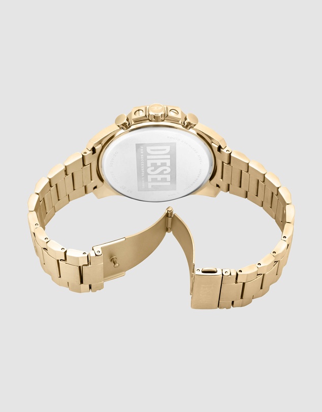 Diesel - Mega Chief Slim Gold Tone Analogue-Chronograph Watch