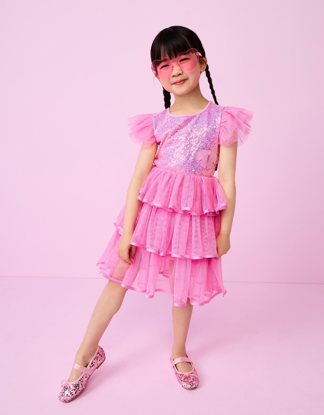 Rock Your Kid - Barbie Layered Dress - ICONIC EXCLUSIVE
