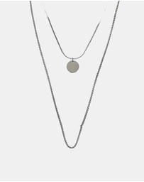 ALDO - Duolink Stainless Steel Necklace Set