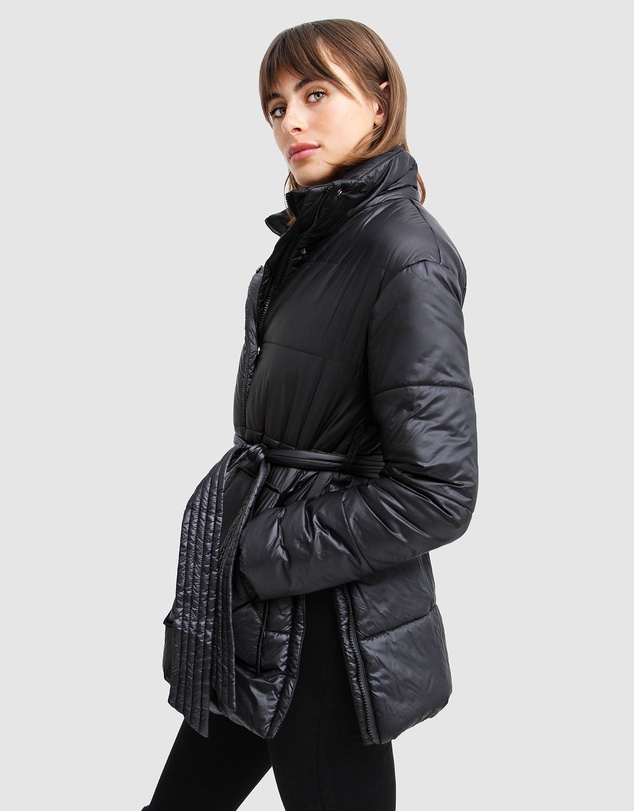 Belle & Bloom - Moonrise Belted Puffer Jacket
