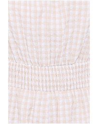 Petal & Pup - Felicity Playsuit - Beige Gingham