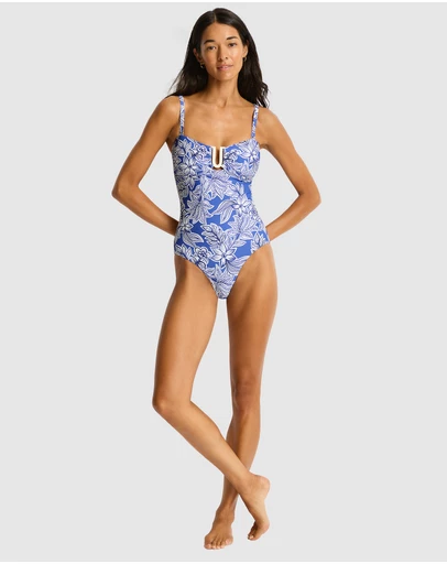 Sea Level Australia - Palmera U Bar Bandeau One Piece