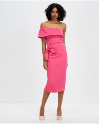 Romance by Honey and Beau - Serena Bow Midi Dress