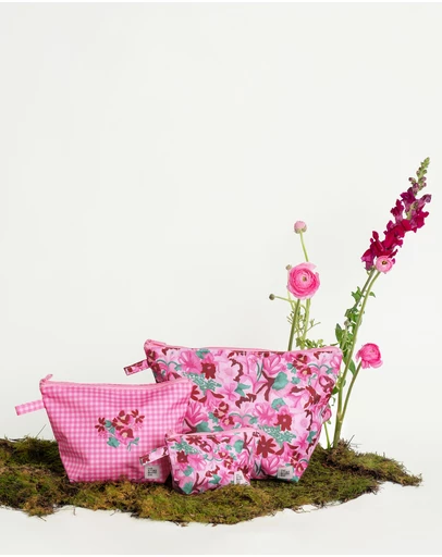The Somewhere Co - Sweat Pea Handy Pouch Trio
