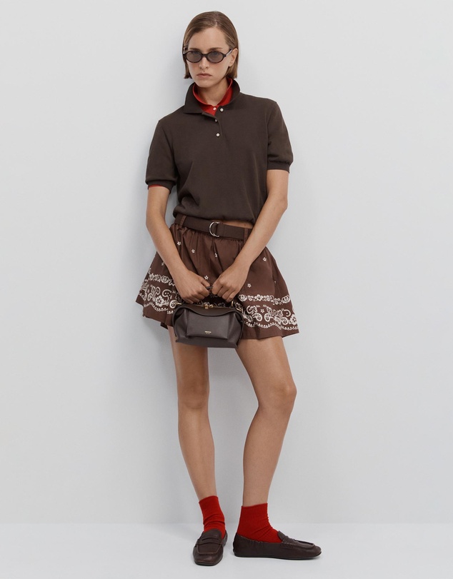 Oroton - Floral Bandana Shorts