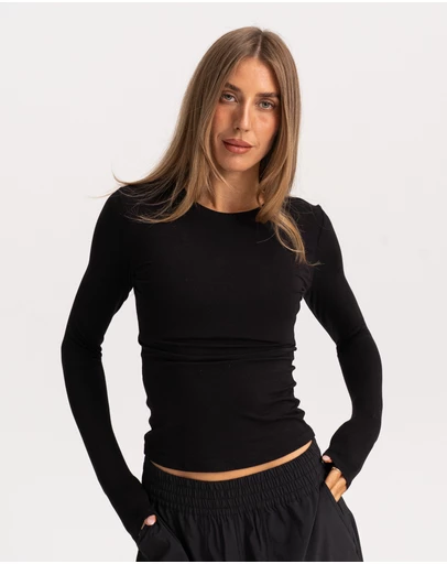 HyperLuxe The Label - Bamboo LS Tee