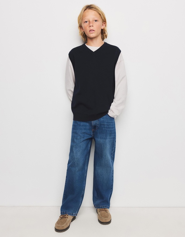 M.N.G - Genio Sweater Vest - Kids-Teens