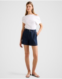 Forever New - Kristen Panel Detail Shorts