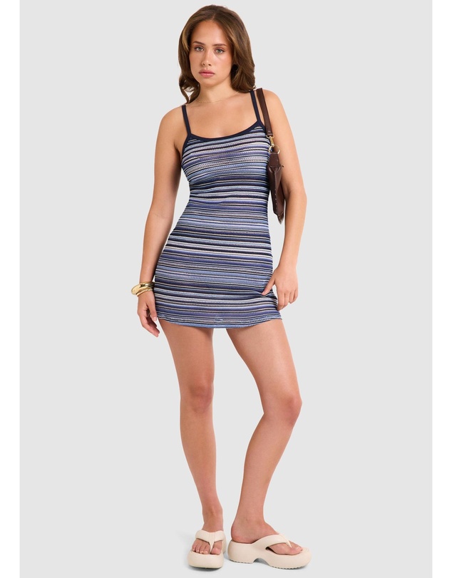 Subtitled - Greta Stripes Mini Dress