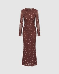 KIVARI - Edie Mesh Maxi Dress