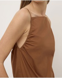Assembly Label - Annie Poplin Tank