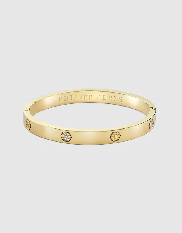 Philipp Plein - PLEIN CUFF Gold-Tone Bracelet