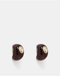 MIMCO - Destined Resin Hoop Earrings