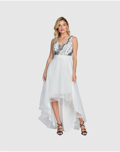 Romance by Honey and Beau - Esme High Low Dress