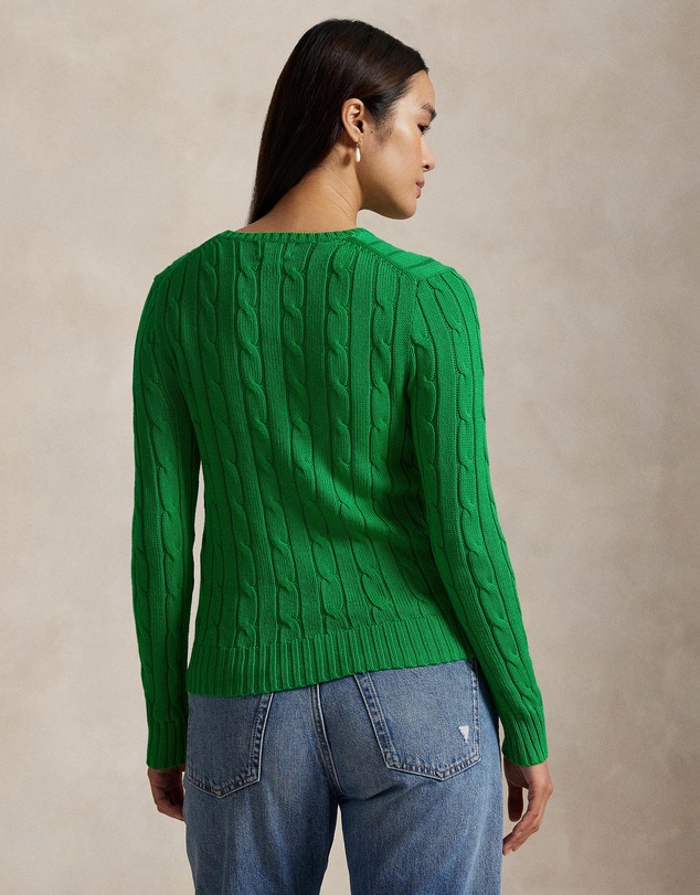 Polo Ralph Lauren - Cable-Knit Cotton Crewneck Sweater