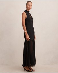 Forever New - Pearl High Neck Underlay Dress