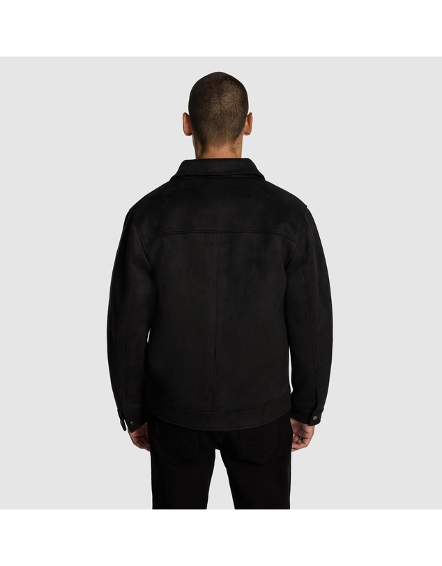 yd. - Focus Faux Suede Jacket
