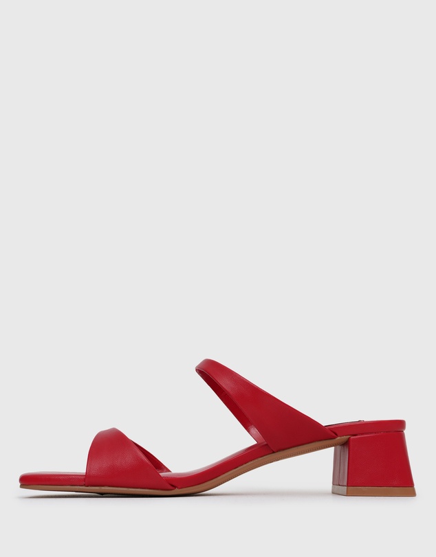Betts - Argo Block Heel Mule Sandals