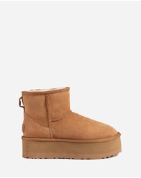 Ozwear Connection Uggs - Ugg Classic Platform Mini Boots