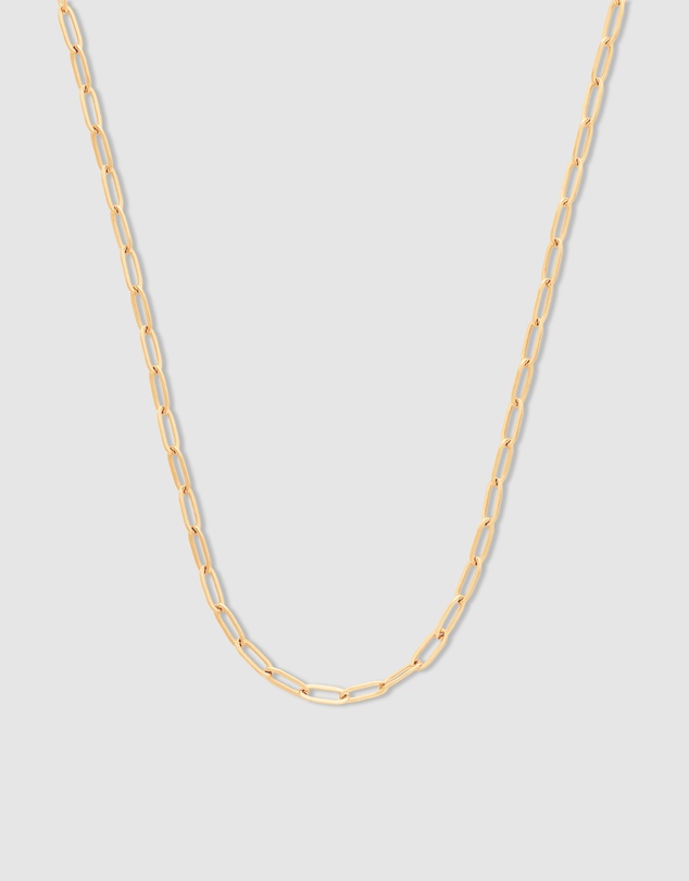 Wanderlust + Co - Petite Harper Gold Essential Chain Necklace