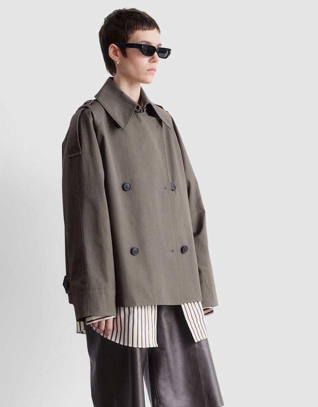 & Other Stories - Double-Breasted Trench Jacket