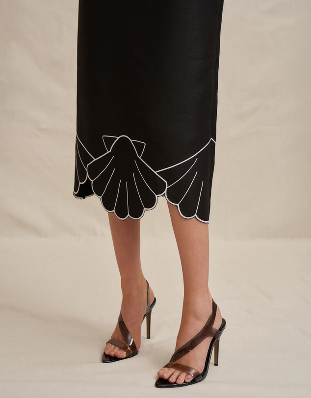 BY JOHNNY. - Kimora Shell Strapless Midi Dress