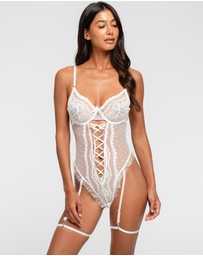 One Empire - Carmen White Bodysuit