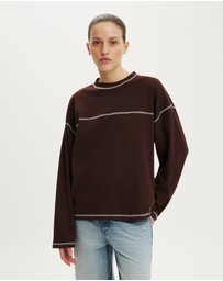 Cotton On - Boxy Long Sleeve Top