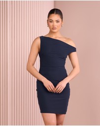 Azzurielle - Cory Off Shoulder Mini Dress