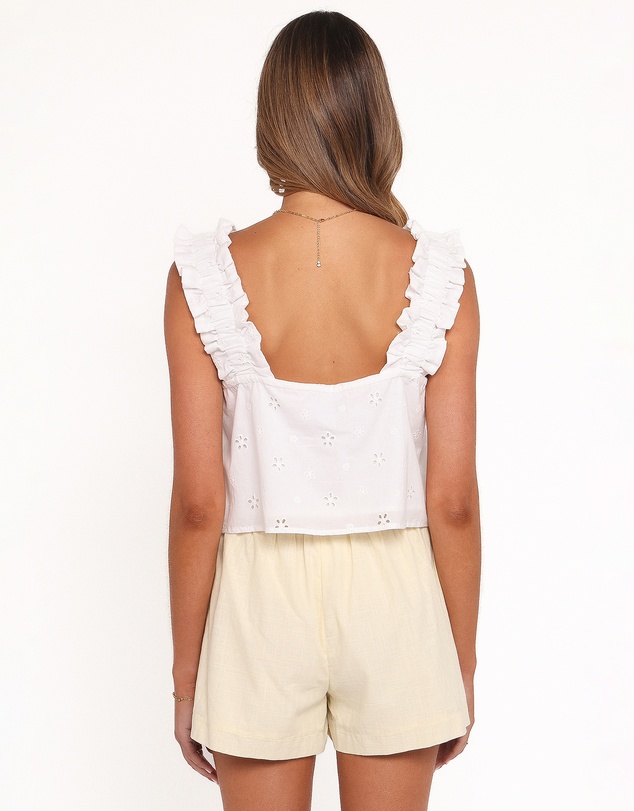 Petal & Pup - Marnie Top - White