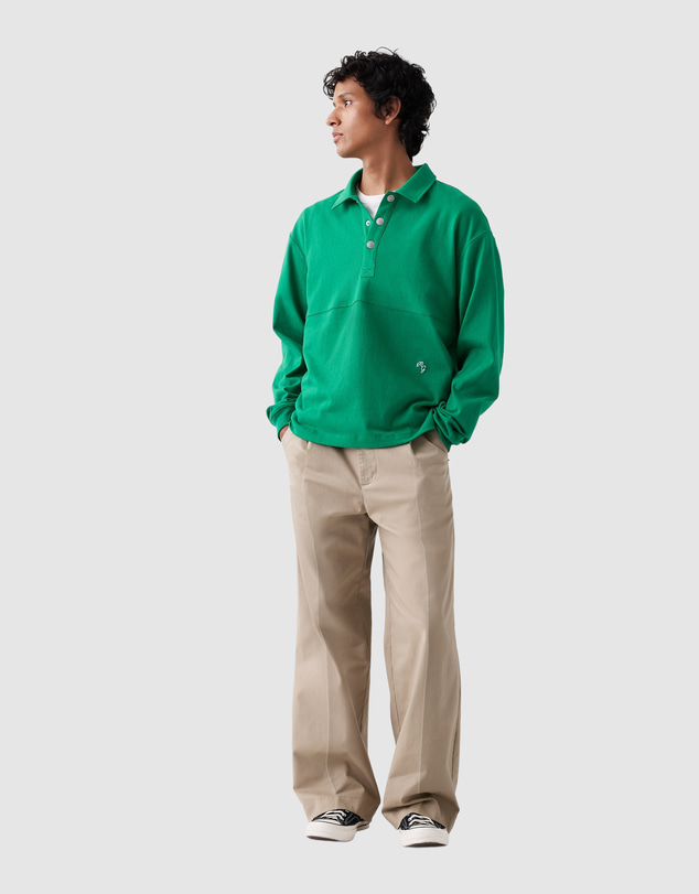 GAP - GAP x Malbon Snap Rugby Top