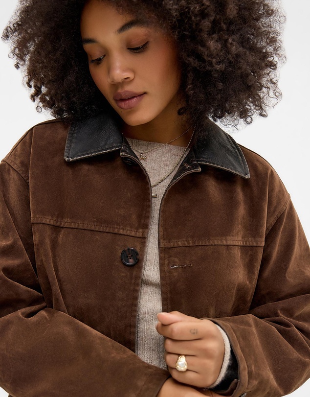 BDG By Urban Outfitters - BDG Suede Eugine Jacket
