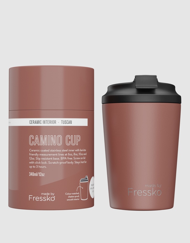 Fressko - Ceramic Lined Camino 12oz Reusable Coffee Cup