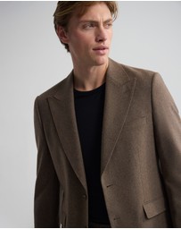 Oxford - Blake Wool Blend Peak Lapel Blazer