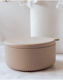 Bare The Label - Silicone Bowl and Lid