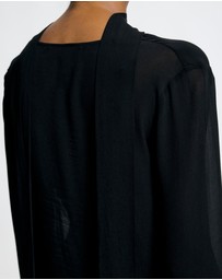Revibe - Repaired Lover Morgana Cowl Scarf Neck Top - AU 12