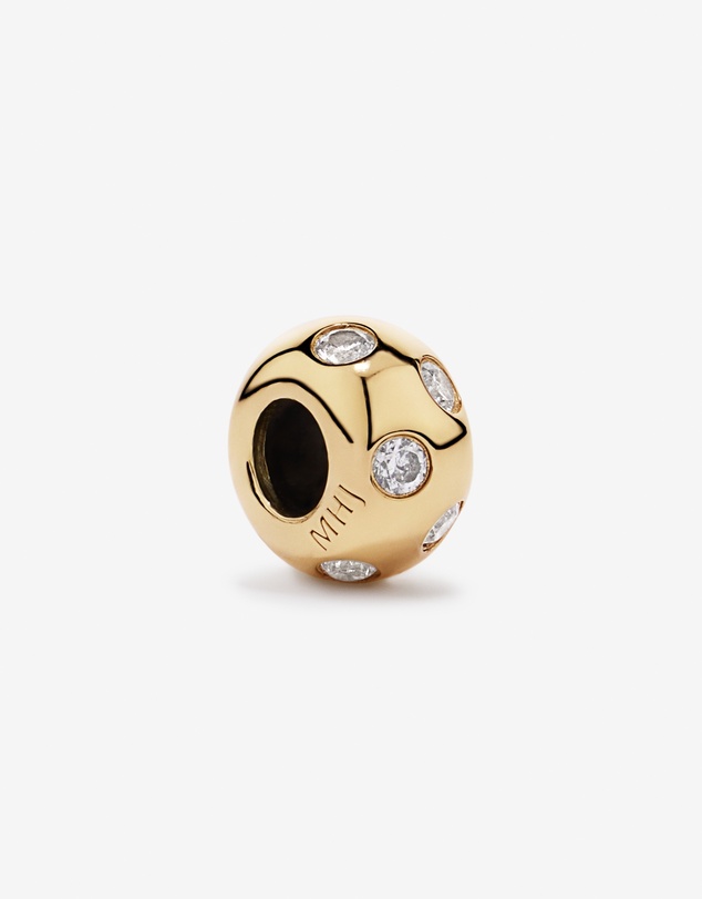 Michael Hill - Pendant Spacer with Cubic Zirconia in 18kt Gold Vermeil