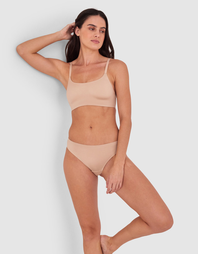 Bras N Things - Body Bliss Brazilian Knicker - Nude 2