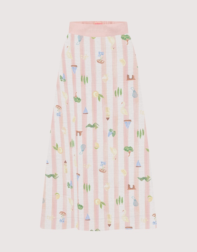 SMWR. by The Somewhere Co - Boat Days Maxi Skirt
