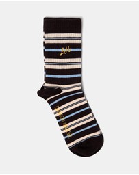 Damson Madder - Calf Length Socks