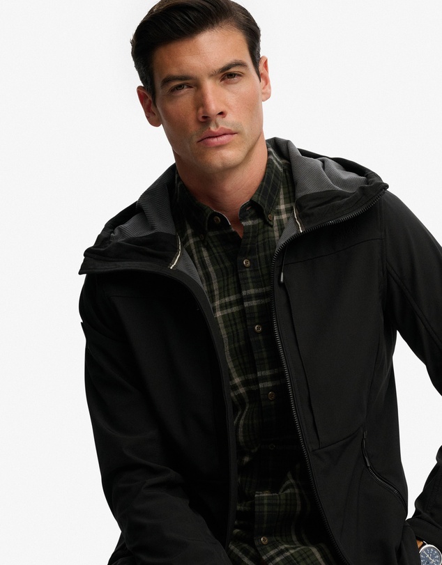 Superdry - Hooded Softshell Trekker Jacket