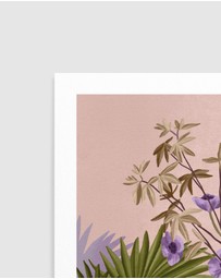 Olive et Oriel - Lilac Summer by Goed Blauw Art Print