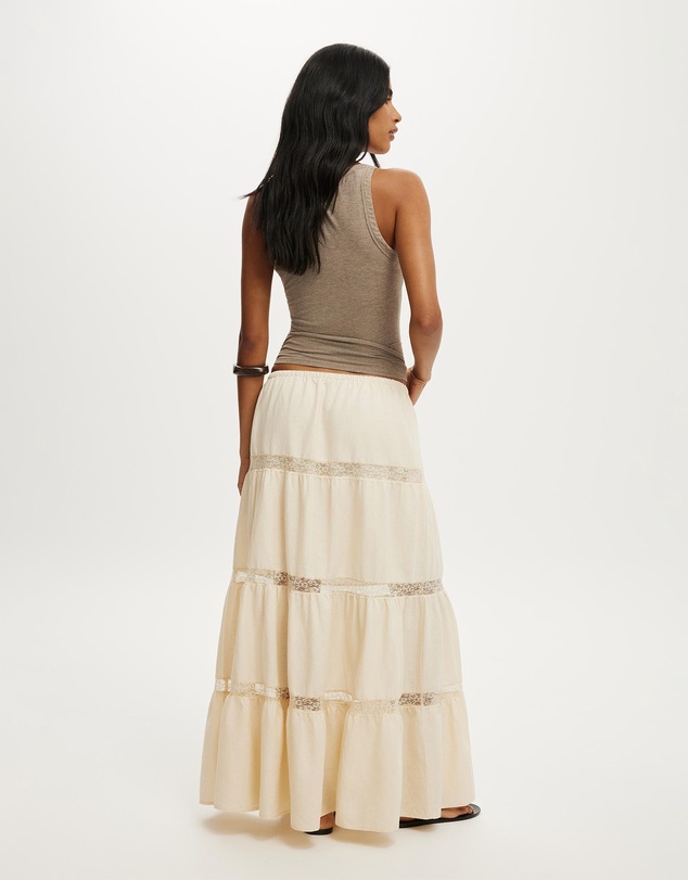 Cotton On - Haven Multi Tiered Maxi Skirt
