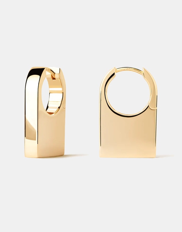PDPAOLA - Chicago Hoop Earrings