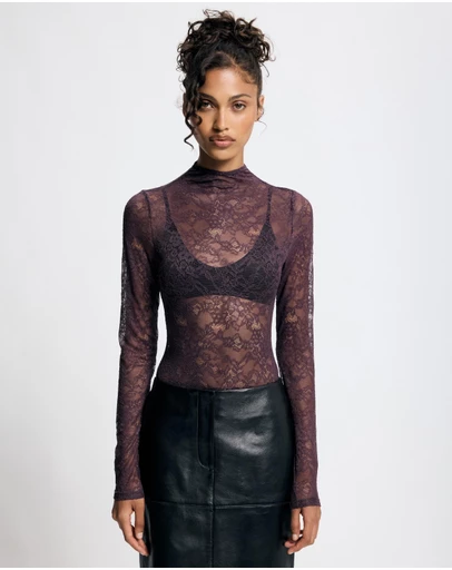 Lover - Blair Lace Body Top