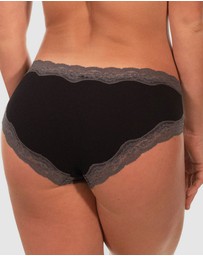 B Free Intimate Apparel - Cotton Low Rise Hipster Brief - 3 Pack